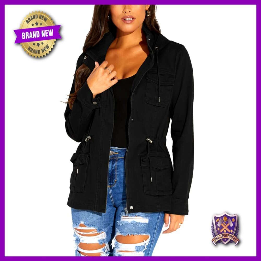 Oversized Camo Shacket Retro Y2K Chic Cropped Denim Jacket with Pockets